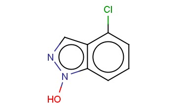 <span class='lighter'>INDAZOLE</span>, <span class='lighter'>4-CHLORO-1-HYDROXY-</span>
