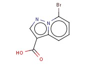 7-BROMO-PYRAZOLO[1,5-A]PYRIDINE-3-<span class='lighter'>CARBOXYLIC</span> ACID