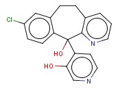 4-(8-Chloro-11-hydroxy-6,11-dihydro-5H-benzo[5,6]cyclohepta[1,2-b]pyridin-11-yl)-3-pyridinol