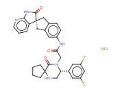(8R)-8-(3,5-二氟苯基)-10-氧代-N-[(2R)-1,1',2',3-四氢-2'-氧代螺[2H-茚-2,3'-[3H]吡咯并[2,3-b]<span class='lighter'>吡啶</span>]-5-基]-6,9-二氮杂螺[4.5