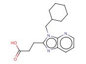 3-[3-(CYCLOHEXYLMETHYL)-3H-IMIDAZO[4,5-B]PYRIDIN-2-YL]PROPANOIC ACID