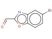 5-<span class='lighter'>bromo-1,3-benzoxazole-2-carbaldehyde</span>