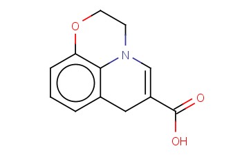 7H-PYRIDO[1,2,3-<span class='lighter'>DE</span>]-1,4-BENZOXAZINE-6-CARBOXYLIC ACID