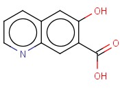 6-<span class='lighter'>HYDROXYQUINOLINE</span>-7-CARBOXYLIC ACID
