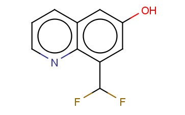 8-(DIFLUOROMETHYL)-<span class='lighter'>6-HYDROXYQUINOLINE</span>