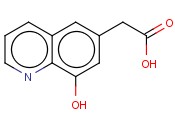 8-<span class='lighter'>HYDROXYQUINOLINE</span>-6-ACETIC ACID