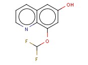 8-(DIFLUOROMETHOXY)-<span class='lighter'>6-HYDROXYQUINOLINE</span>