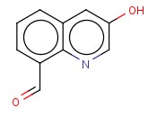 3-<span class='lighter'>HYDROXYQUINOLINE</span>-8-CARBOXALDEHYDE