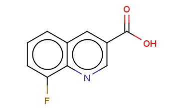 <span class='lighter'>3-CARBOXY-8-FLUOROQUINOLINE</span>