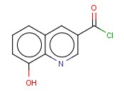 8-<span class='lighter'>HYDROXYQUINOLINE</span>-3-CARBONYL CHLORIDE