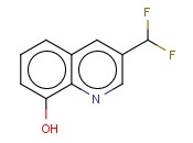 3-(DIFLUOROMETHYL)-<span class='lighter'>8-HYDROXYQUINOLINE</span>