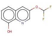 3-(DIFLUOROMETHOXY)-<span class='lighter'>8-HYDROXYQUINOLINE</span>