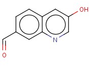 3-<span class='lighter'>HYDROXYQUINOLINE</span>-7-CARBOXALDEHYDE