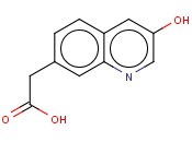 3-<span class='lighter'>HYDROXYQUINOLINE</span>-7-ACETIC ACID