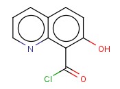 7-<span class='lighter'>HYDROXYQUINOLINE</span>-8-CARBONYL CHLORIDE