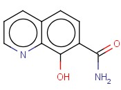 8-<span class='lighter'>HYDROXYQUINOLINE</span>-7-CARBOXAMIDE