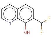 7-(DIFLUOROMETHYL)-<span class='lighter'>8-HYDROXYQUINOLINE</span>
