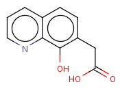 8-<span class='lighter'>HYDROXYQUINOLINE</span>-7-ACETIC ACID