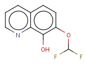 7-(DIFLUOROMETHOXY)-<span class='lighter'>8-HYDROXYQUINOLINE</span>