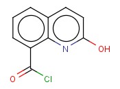 2-<span class='lighter'>HYDROXYQUINOLINE</span>-8-CARBONYL CHLORIDE