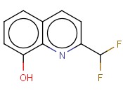2-(DIFLUOROMETHYL)-<span class='lighter'>8-HYDROXYQUINOLINE</span>