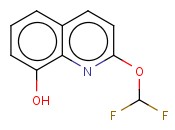2-(DIFLUOROMETHOXY)-<span class='lighter'>8-HYDROXYQUINOLINE</span>