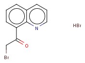 8-(2-<span class='lighter'>溴</span>代<span class='lighter'>乙酰基</span>)喹啉<span class='lighter'>氢溴酸盐</span>