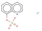 8-<span class='lighter'>羟基</span><span class='lighter'>喹啉</span>硫酸酯钾盐