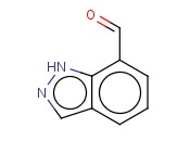 1H-<span class='lighter'>吲</span><span class='lighter'>唑</span>-7-甲醛
