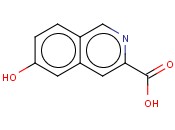 <span class='lighter'>3-ISOQUINOLINECARBOXYLIC</span> ACID, <span class='lighter'>6-HYDROXY-</span>