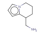 <span class='lighter'>5,6,7,8-TETRAHYDRO-8-INDOLIZINEMETHANAMINE</span>