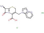 1-[[(6R,7R)-7-<span class='lighter'>氨基</span>-2-羧基-8-氧代-5-硫杂-1-氮杂双环[4.2.0]辛-2-烯-3-基]甲基]咪唑并[1,2-b]<span class='lighter'>哒</span><span class='lighter'>嗪</span>二盐酸盐