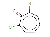 2,4,6-CYCLOHEPTATRIEN-1-ONE, 2-CHLORO-7-MERCAPTO-