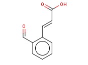 2-<span class='lighter'>甲</span>酰基<span class='lighter'>肉桂酸</span>