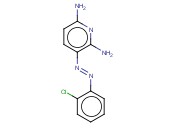 3-((O-CHLOROPHENYL)<span class='lighter'>AZO</span>)-2,6-DIAMINOPYRIDINE