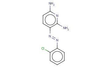 3-((O-CHLOROPHENYL)<span class='lighter'>AZO</span>)-2,6-DIAMINOPYRIDINE