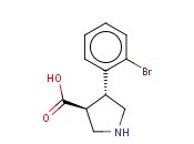 (3S,4R)-4-(2-<span class='lighter'>溴</span>苯基)吡咯<span class='lighter'>烷</span>-3-羧酸