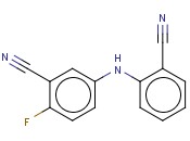 5-[(2-CYANOPHENYL)AMINO]-<span class='lighter'>2-FLUOROBENZONITRILE</span>