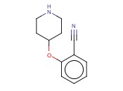 2-(4-哌啶氧基)<span class='lighter'>苯</span><span class='lighter'>甲</span><span class='lighter'>腈</span>