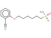 6-(2-CYANOPHENOXY)<span class='lighter'>HEXANE</span>-1-SULFONAMIDE