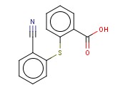 2-(2-<span class='lighter'>氰</span><span class='lighter'>基</span>苯基硫代)苯甲酸