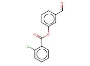 3-FORMYLPHENYL <span class='lighter'>2-CHLOROBENZOATE</span>