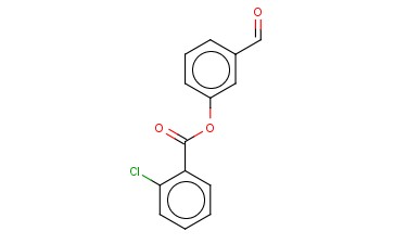 3-FORMYLPHENYL <span class='lighter'>2-CHLOROBENZOATE</span>