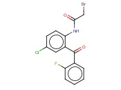 2-溴乙酰氨基-5-<span class='lighter'>氯</span>-2'-<span class='lighter'>氟</span>二<span class='lighter'>苯</span><span class='lighter'>甲</span>酮