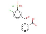2-(3'-<span class='lighter'>氯</span><span class='lighter'>磺</span><span class='lighter'>酰</span>基-4'-氯苯甲<span class='lighter'>酰</span>)<span class='lighter'>苯甲酸</span>