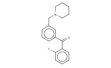 <span class='lighter'>2-FLUORO-3</span>'-<span class='lighter'>PIPERIDINOMETHYL</span> <span class='lighter'>BENZOPHENONE</span>