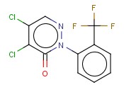 4,5-二<span class='lighter'>氯</span>-2-（2-三氟<span class='lighter'>甲基</span>苯基）<span class='lighter'>哒</span><span class='lighter'>嗪</span>-3-酮