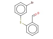 2-[(<span class='lighter'>3-BROMOPHENYL</span>)SULFANYL]BENZALDEHYDE