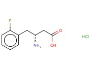 (R)-3-<span class='lighter'>氨基</span>-4-(2-氟苯基)-<span class='lighter'>丁酸</span>盐酸盐