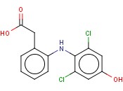 2-((2,6-二氯-4-<span class='lighter'>羟基</span>苯基)氨基)<span class='lighter'>苯乙酸</span>